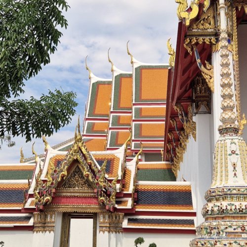 Bangkok, le temple Wat Pho. Bangkok, le Wat Pho