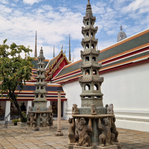 Bangkok, le temple Wat Pho. Bangkok, le Wat Pho