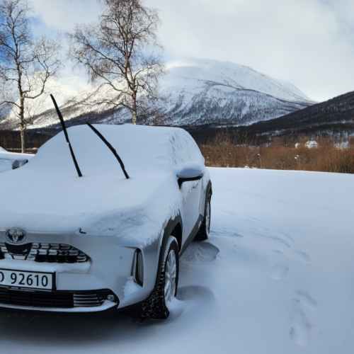 Norvège Oteren, La neige de la nuit. Norvège Oteren