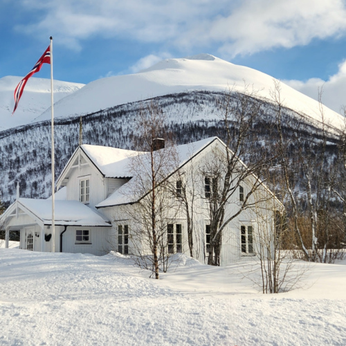 Norvège Oteren, Lyngen Alps. Norvège Oteren