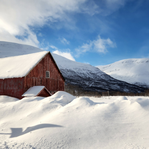 Norvège Oteren, Lyngen Alps. Norvège Oteren