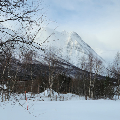 Norvège Oteren, Lyngen Alps. Norvège Oteren