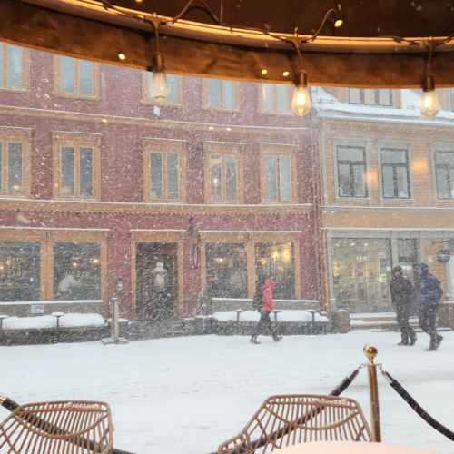 Norvège Tromsø, centre ville. Norvège Tromsø
