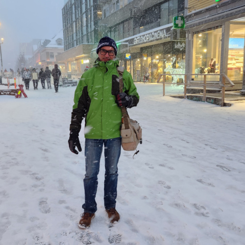 Norvège Tromsø, centre ville. Norvège Tromsø
