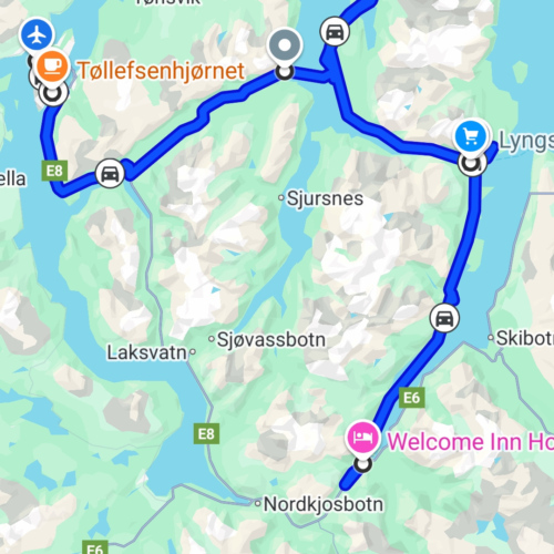 Norvège Tromsø à Oteren Norvège Tromsø à Oteren