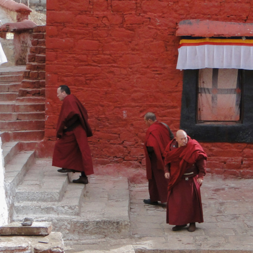 Tibet Monastère de Ganden Tibet Monastère de Ganden