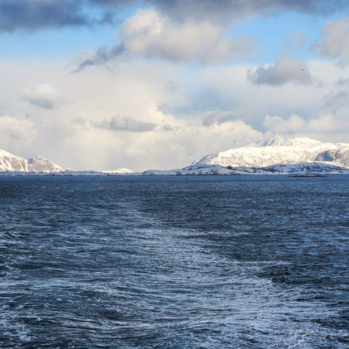 Norvège Kvløya Senja, traversée en ferry Norvège Kvløya Senja