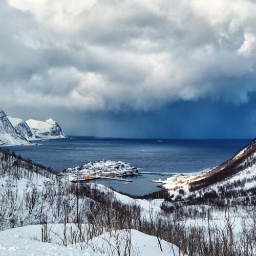 Norvège Senja île d'Husøy Norvège Kvløya Senja