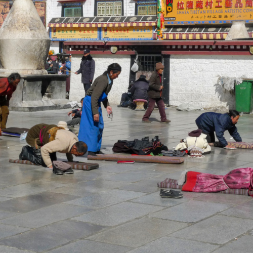 Tibet Lhassa Monastère du Jokhang Tibet Lhassa Monastère du Jokhang