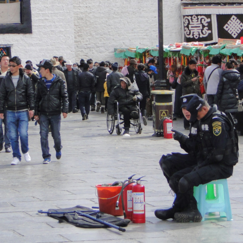 Tibet Lhassa assiégée Tibet Lhassa assiégée
