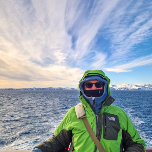 Au-delà de 70° de latitude, paysages septentrionaux. Norvège Hurtigruten Nordkapp