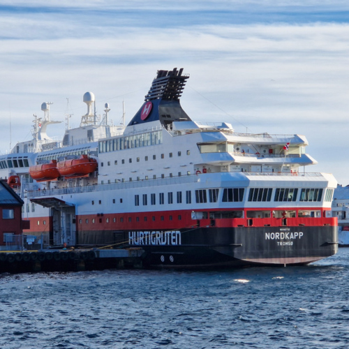 Norvège. Escale à Honningsvåg. Norvège Hurtigruten Nordkapp