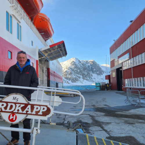 Norvège. Escale à Honningsvåg. Norvège Hurtigruten Nordkapp