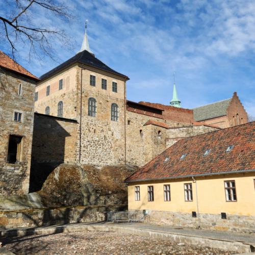 Forteresse Akershus d'Oslo. Norvège Oslo