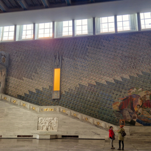 Mairie d'Oslo, Salle de remise du prix Nobel de la Paix. Mairie d'Oslo