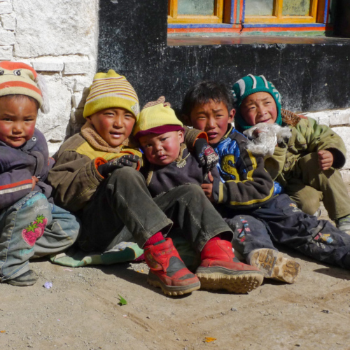 Tibet Monastère de Tsurphu Tibet Monastère de Tsurphu