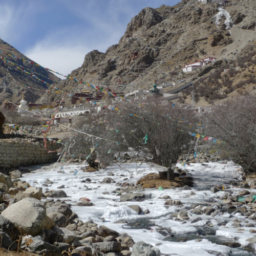 Tibet Monastère de Tsurphu Tibet Monastère de Tsurphu