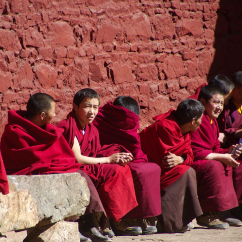 Tibet Monastère de Tsurphu Tibet Monastère de Tsurphu