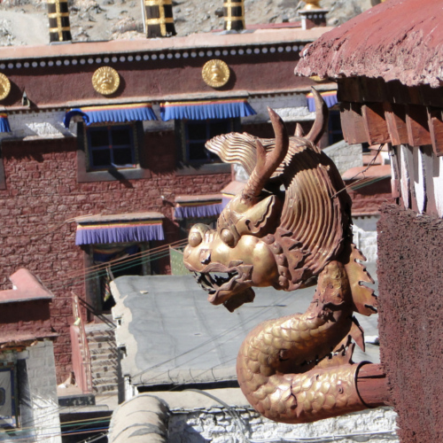 Tibet Monastère de Tsurphu Tibet Monastère de Tsurphu