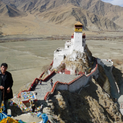 Tibet Monastère de Yumbulakhang Tibet Monastère de Yumbulakhang