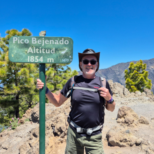 La Palma Caldeira de Taburiente. Pico Benejado La Palma Caldeira de Taburiente