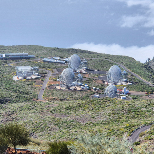 La Palma Roque de los Muchachos
Major Atmospheric Gamma-ray Imaging Cherenkov Telescope (MAGIC) La Palma Roque de los Muchachos