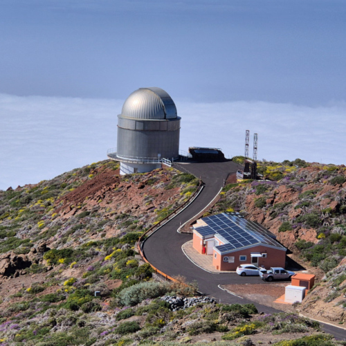 La Palma Roque de los Muchachos
Nordic Optical Telescope (NOT) La Palma Roque de los Muchachos