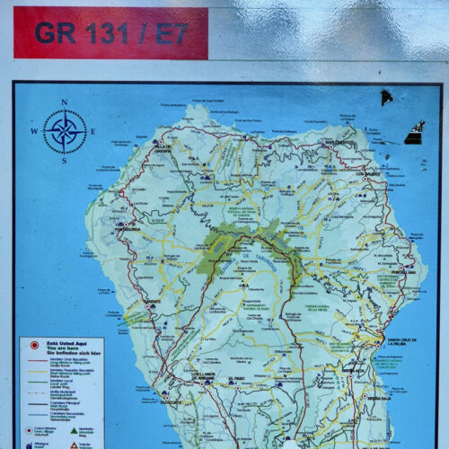 La Palma La Route des Volcans, le GR131/E7 La Palma La Route des Volcans