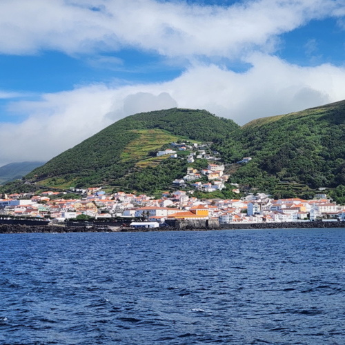 Açores-São-Jorge. Velas en vu. Açores-São-Jorge