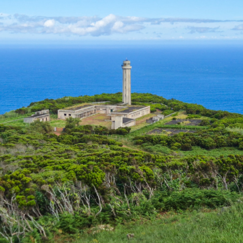 Açores São Jorge fFarol dos Rosais Açores São Jorge Farol dos Rosais