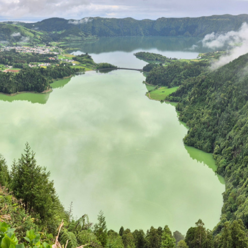 Les Açores São Miguel Lagoa Verde Les Açores São Miguel Lagoa Verde
