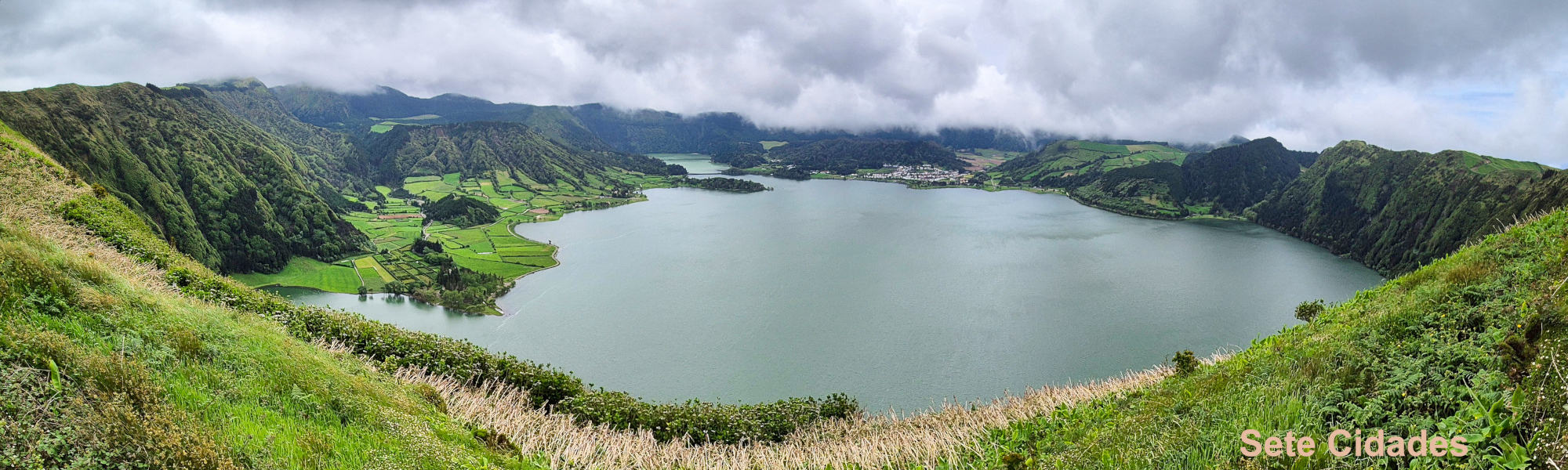 Les Açores, São Miguel, randonnée à Sete Cidades. Les Açores São Miguel Sete Cidades