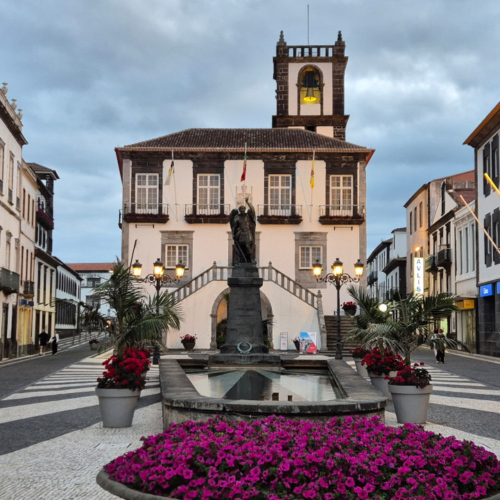 Les Açores São Miguel Ponta Delgada. Camara Municipal. Les Açores São Miguel Ponta Delgada