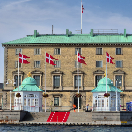 Copenhague bâtiment administratif du port Copenhague bâtiment administratif du port