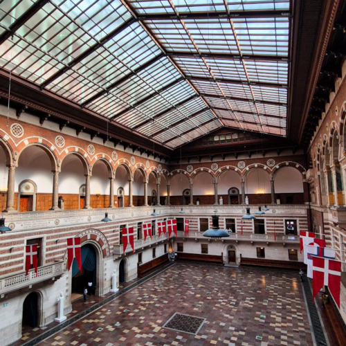 Copenhague Hôtel de ville. Københavns Rådhus. Copenhague Hôtel de ville