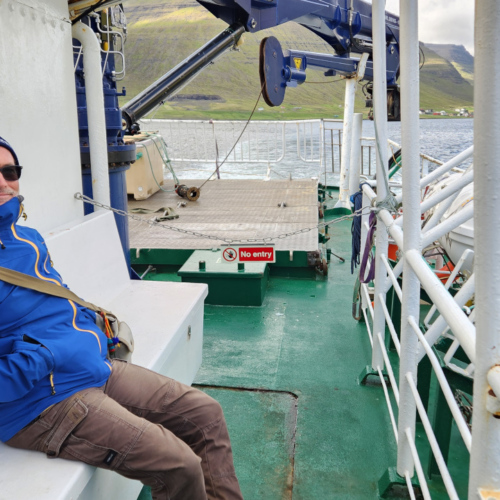 Îles Féroé, de Viðoy pour Svinoy et Fugloy. Îles Féroé, de Viðoy pour Svinoy et Fugloy.