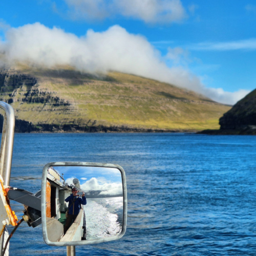 Îles Féroé, de Viðoy pour Svinoy et Fugloy. Îles Féroé, de Viðoy pour Svinoy et Fugloy.