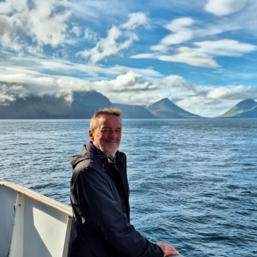 Îles Féroé, de Viðoy pour Svinoy et Fugloy. Îles Féroé, de Viðoy pour Svinoy et Fugloy.