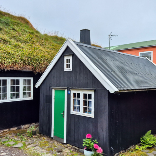Îles Féroé Tórshavn. Quartier historique. Îles Féroé Tórshavn. Quartier historique.