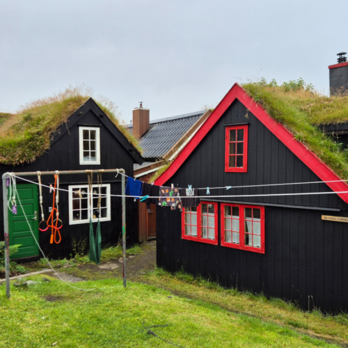 Îles Féroé Tórshavn. Quartier historique. Îles Féroé Tórshavn. Quartier historique.