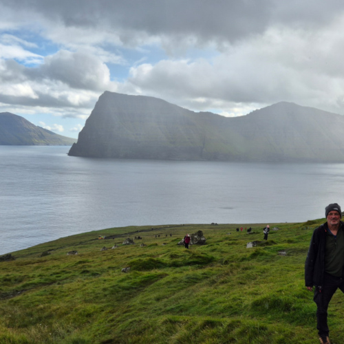Îles Féroé, Kalsoy Trøllanes. Randonnée du phare de Kallur. Îles Féroé, Kalsoy Trøllanes