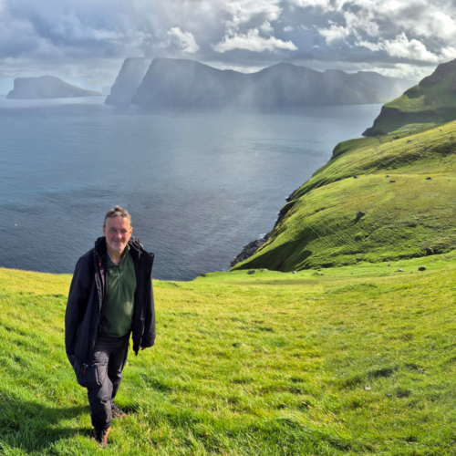 Îles Féroé, Kalsoy Trøllanes. Randonnée du phare de Kallur. Îles Féroé, Kalsoy Trøllanes