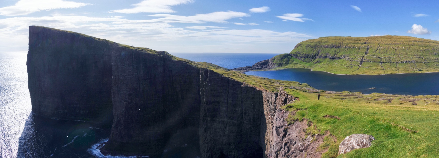 Îles Féroé Sørvágsvatn. Îles Féroé Sørvágsvatn.