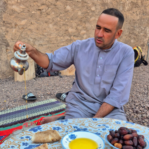 Mohamed Assaka de la Guest House AitT Aamr à Tmaho. Maroc Djebel Saghro trek jour 3