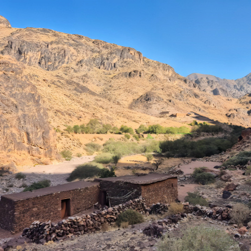 La bergerie du Grand-Pére d'Hammou. Maroc Djebel Saghro trek jour 5