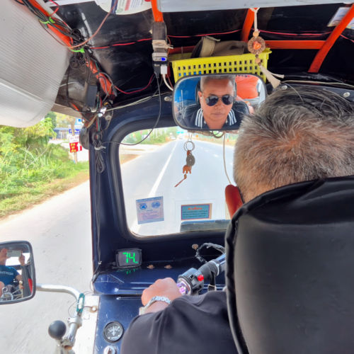 Thaïlande Chiang Rai tuk tuk Thaïlande Chiang Rai tuk tuk