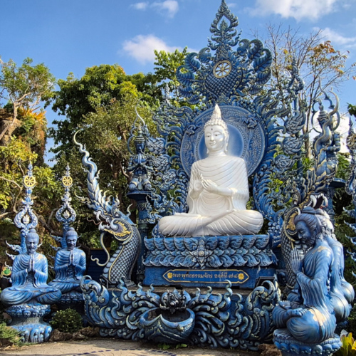 Thaïlande Chiang Rai Wat Rong Suea Ten Thaïlande Chiang Rai Wat Rong Suea Ten