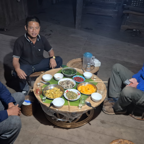 Laos Trek dans les montagnes du Nord, Ban Bounphieng. Laos Trek dans les montagnes du Nord, Ban Bounphieng.