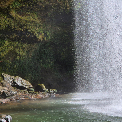 Laos, Plateau des Bolavens, la Cascade Tad Champee. Laos Bolavens Cascade Tad Champee