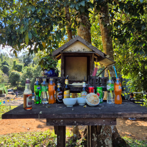 Laos, Plateau des Bolavens, la Cascade Tad Gneuang. Laos Bolavens Cascade Tad Gneuang
